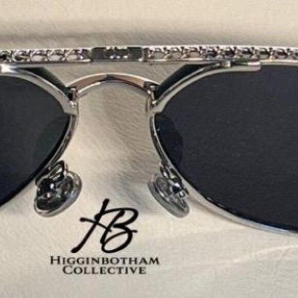 New Authentic DIOR BY DIOR 0102K Palladium White Silver Grey Women's Sunglasses - Picture 11 of 16